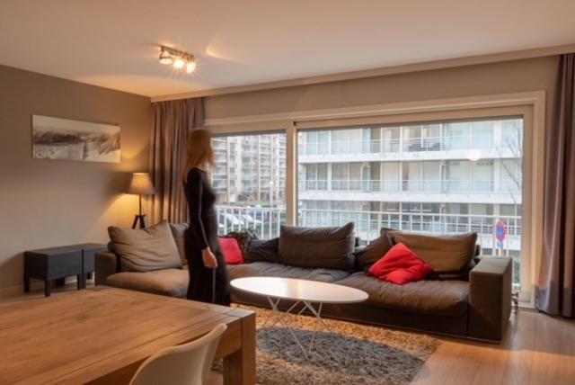 Appartement Nieuwpoort-Bad Met Garage Exteriér fotografie